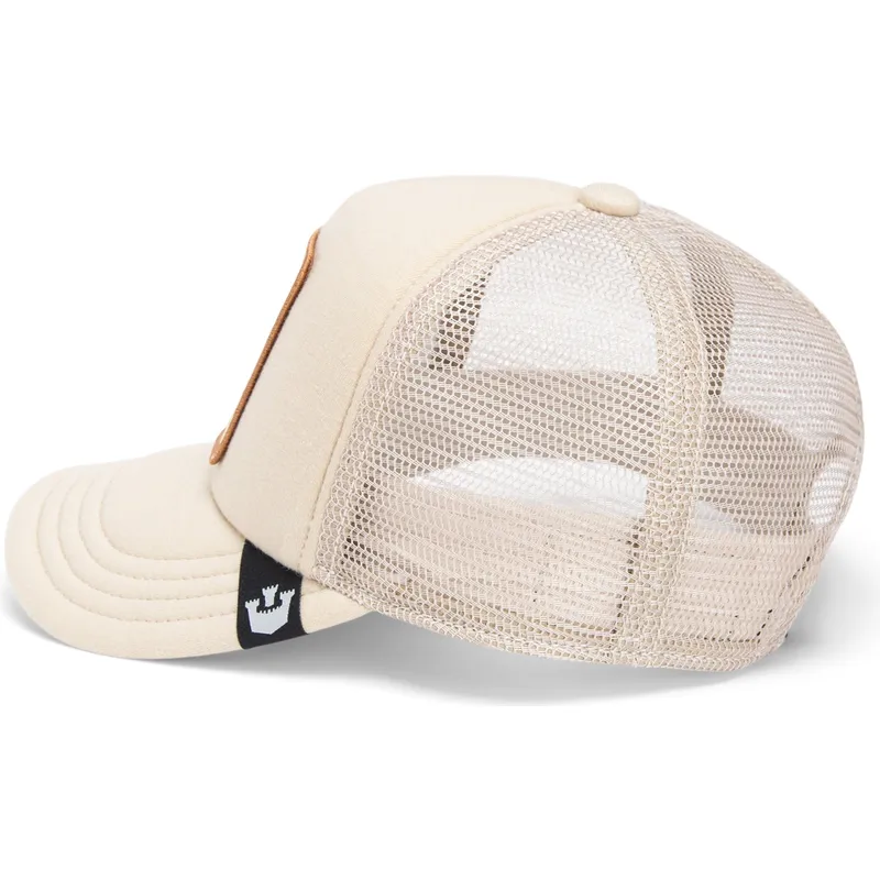 mutzen-gebogen-beige-snapback-fur-kinder-oso-der-peluche-cuddle-time-chroma-wave-the-farm-the-farm-von-goorin-bros