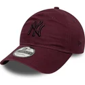 verstellbare-9twenty-kappe-in-weinrot-colour-pack-der-new-york-yankees-mlb-von-new-era