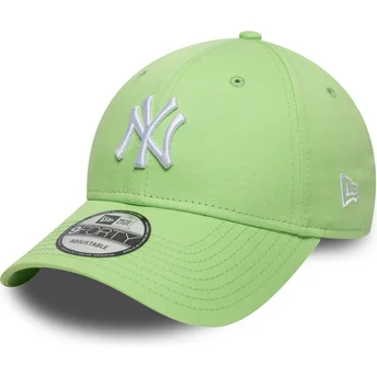 Czapka z zakrzywionym daszkiem w jasnym zielonym kolorze, regulowana 9FORTY Colour Pack New York Yankees MLB od New Era