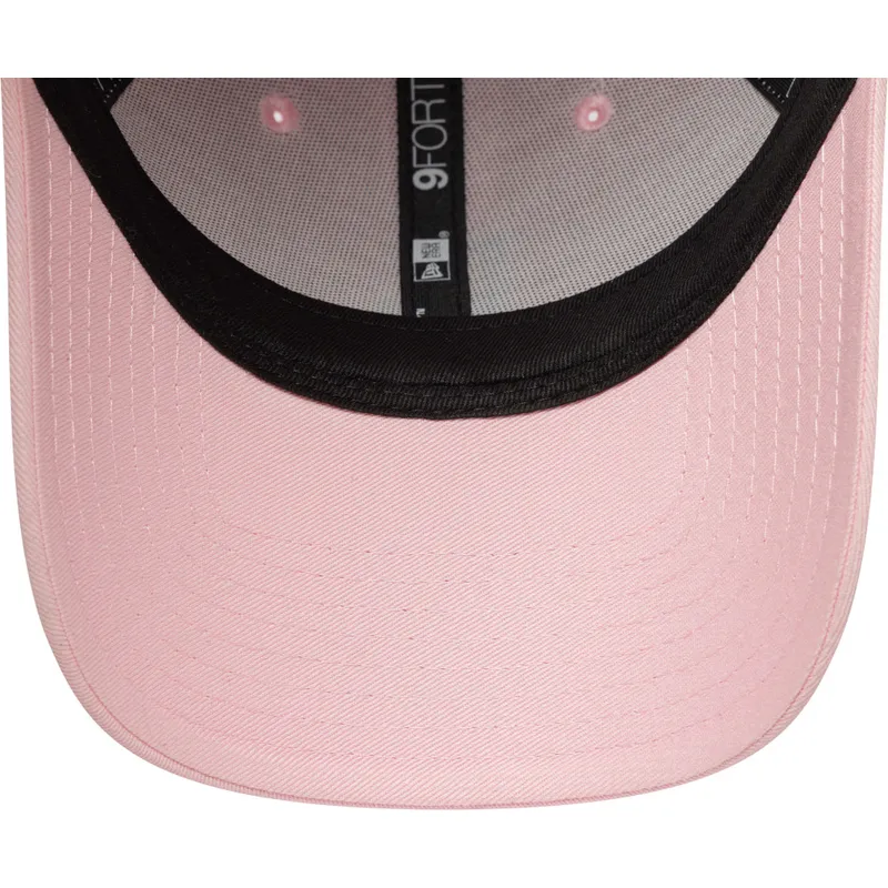 rosa-verstellbare-curved-cap-9forty-colour-pack-der-los-angeles-dodgers-mlb-von-new-era