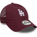 trucker-cap-weinrot-9twenty-colour-pack-los-angeles-dodgers-mlb-von-new-era