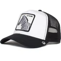 casquette-trucker-noire-et-blanche-zebre-extreme-the-farm-goorin-bros