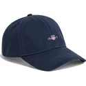 marineblaue-verstellbare-schild-cotton-twill-kappe-von-gant