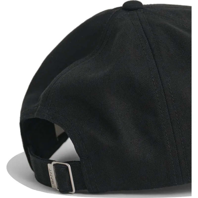 czapka-z-daszkiem-czarna-regulowana-shield-cotton-twill-black-od-gant