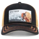 svart-trucker-keps-buffel-built-tough-wild-heart-the-farm-fran-goorin-bros
