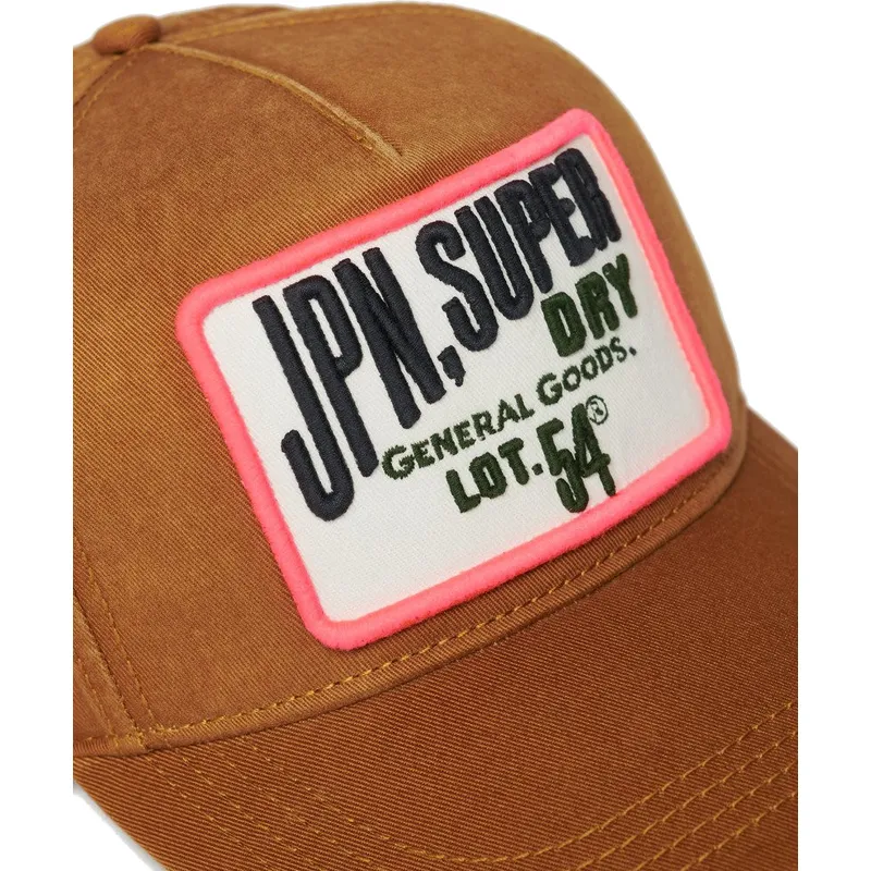 braune-verstellbare-curved-cap-graphic-denim-co-tobacco-brown-von-superdry braune-verstellbare-curved-cap-graphic-denim-co-tobacco-brown-von-superdry
