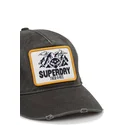 verstellbare-dunkelgrune-curved-cap-graphic-dark-green-von-superdry