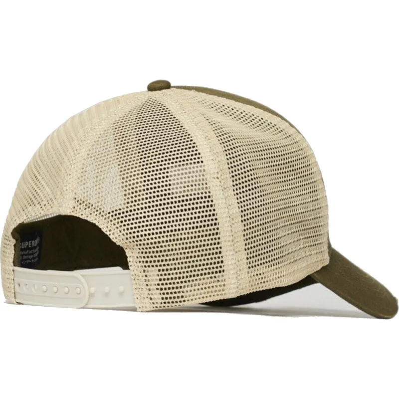 trucker-kappe-grun-dirt-road-dark-khaki-von-superdry