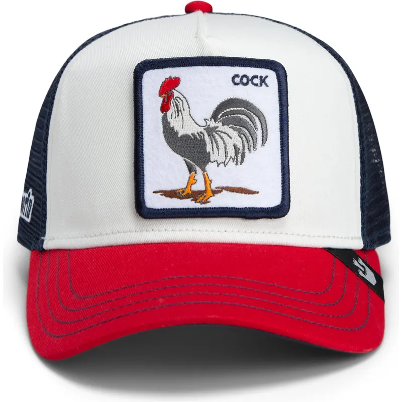 goorin-bros-cock-team-rooster-original-recipe-team-pride-the-farm-weisse-marineblaue-und-rote-trucker-mutze