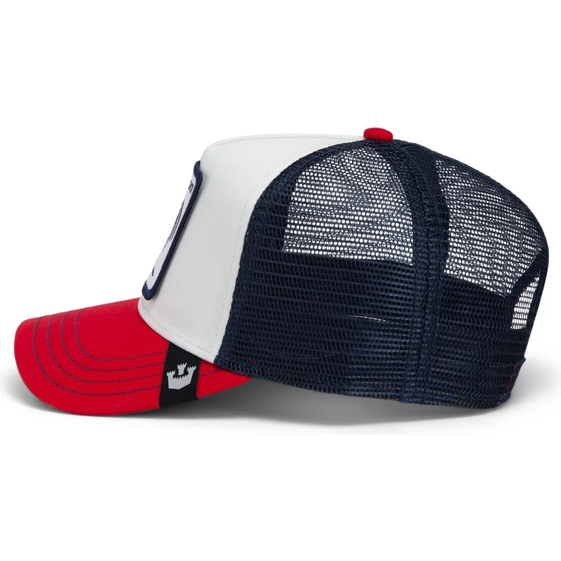 goorin-bros-cock-team-gallo-ricetta-originale-orgoglio-di-squadra-the-farm-cappello-trucker-bianco-blu-navy-e-rosso