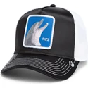 cappello-trucker-goorin-bros-delfino-rizz-rizzky-bizznizz-great-escape-the-farm-nero-e-bianco