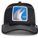 goorin-bros-dolphin-rizz-rizzky-bizznizz-great-escape-the-farm-black-and-white-trucker-hat