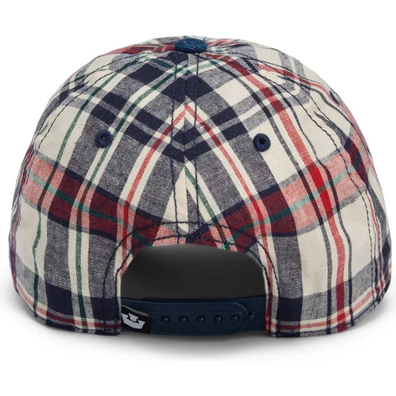 goorin-bros-curved-brim-raised-in-a-barn-papa-cap-madras-the-farm-cappellino-snapback-blu-navy-e-rosso