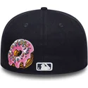 new-era-new-york-yankees-mlb-59fifty-food-icon-navy-blaue-fitted-cap