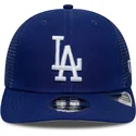 gorra-trucker-azul-9seventy-stretch-snap-de-los-angeles-dodgers-mlb-de-new-era