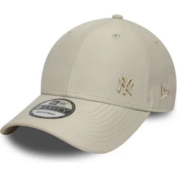 Ρυθμιζόμενο μπεζ καπέλο 9FORTY Tonal Flawless της New Era για τους New York Yankees MLB