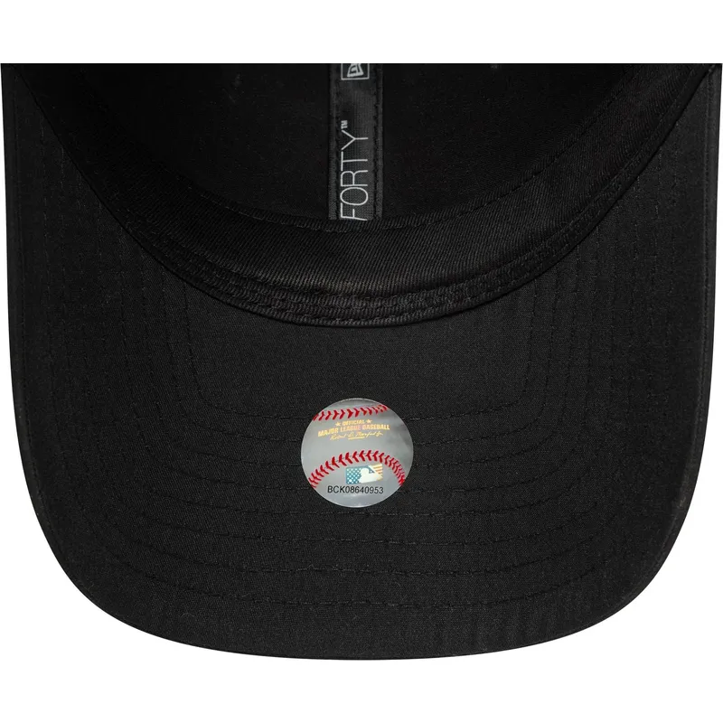 schwarze-verstellbare-9forty-flawless-trucker-cap-der-new-york-yankees-mlb-von-new-era