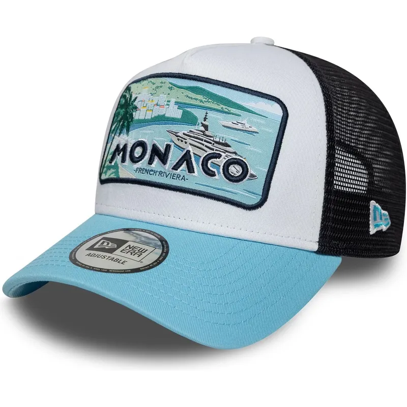 czapka-trucker-biala-czarna-i-niebieska-monaco-french-riviera-a-frame-summer-new-era