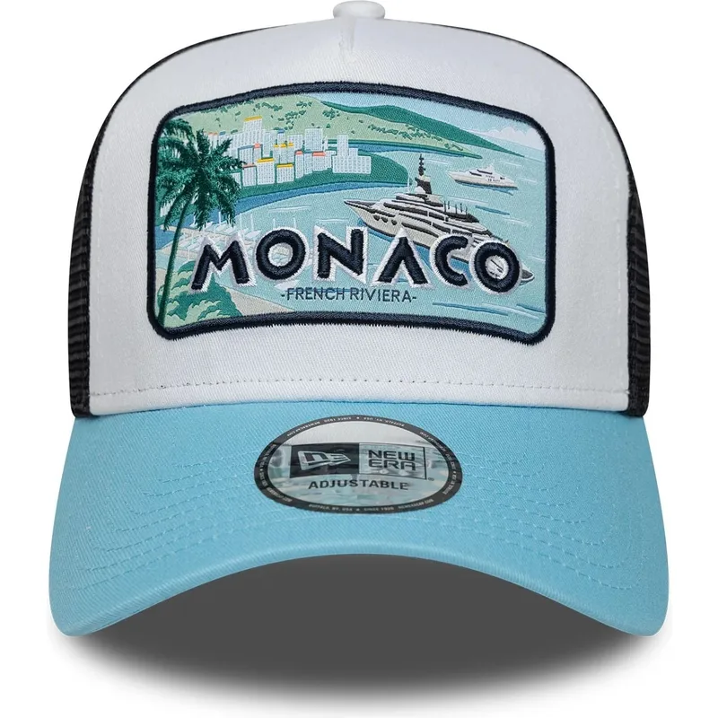 czapka-trucker-biala-czarna-i-niebieska-monaco-french-riviera-a-frame-summer-new-era