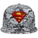 czarna-plaska-czapka-snapback-dla-chlopca-9fifty-all-over-print-superman-dc-comics-new-era
