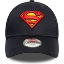 verstellbare-marineblaue-kinder-cap-9forty-all-over-print-superman-dc-comics-von-new-era