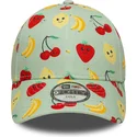 justerbar-gron-bojd-keps-for-barn-9forty-all-over-print-fruit-fran-new-era
