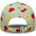 justerbar-gron-bojd-keps-for-barn-9forty-all-over-print-fruit-fran-new-era