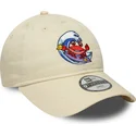 beige-verstellbare-kinderkappe-9twenty-surf-crew-von-new-era