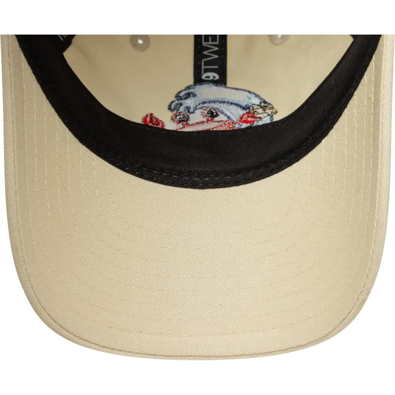 cappellino-beige-con-visiera-curva-regolabile-per-bambino-9twenty-surf-crew-di-new-era