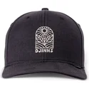 casquette-courbee-noire-snapback-truefit-leaf-sun-djinns