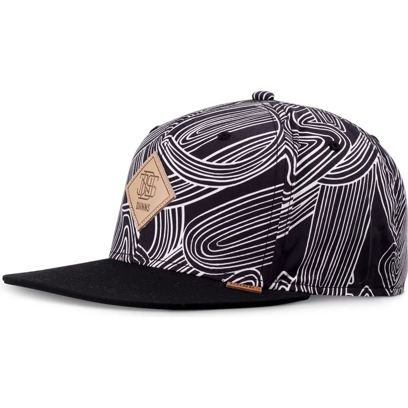 czarna-czapka-z-daszkiem-snapback-ma-pattern-od-djinns