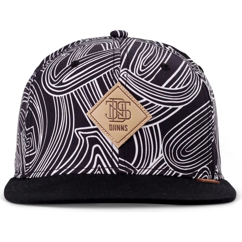 czarna-czapka-z-daszkiem-snapback-ma-pattern-od-djinns