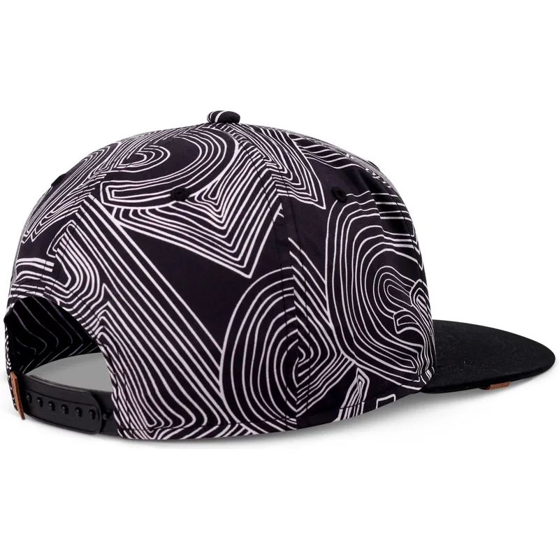 svart-platt-snapback-keps-ma-pattern-fran-djinns
