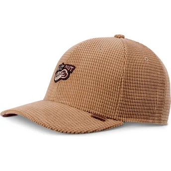 Casquette courbée marron snapback TrueFit Hat Nut Waffle Djinns