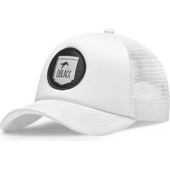 Weiße Trucker-Cap Classic von Oblack