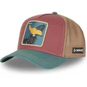 cappello-trucker-multicolore-daffy-duck-daf3-ct-looney-tunes-di-capslab