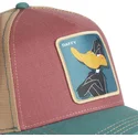 cappello-trucker-multicolore-daffy-duck-daf3-ct-looney-tunes-di-capslab