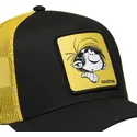 schwarz-gelbe-trucker-kappe-gaston-lagaffe-hea-von-capslab