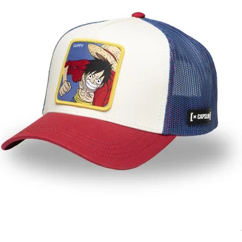 Casquette trucker multicolore Monkey D. Luffy OP5 LUF One Piece Capslab