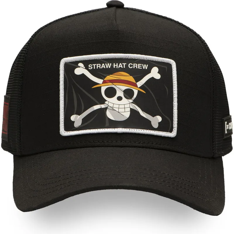 schwarze-trucker-cap-straw-hat-pirates-op5-fla-one-piece-von-capslab