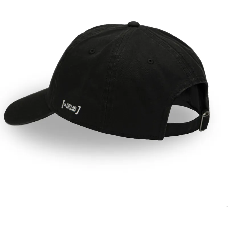 cappellino-curvo-nero-regolabile-ast1-ast-asterix-il-gallo-di-capslab