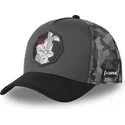 cappellino-trucker-grigio-bugs-bunny-loo11-bug-looney-tunes-di-capslab