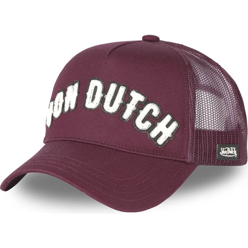 trucker-cap-weinrot-buckl-b-von-von-dutch