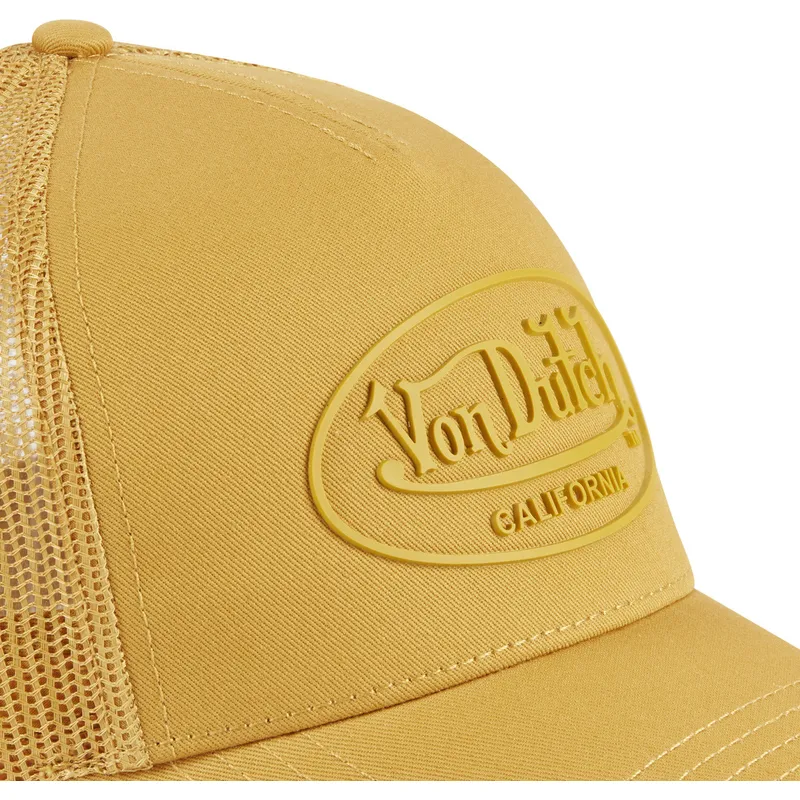 cappellino-trucker-giallo-log13-di-von-dutch