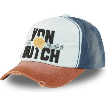 Von Dutch XAVIER04 Mehrfarbige Curved Snapback-Kappe