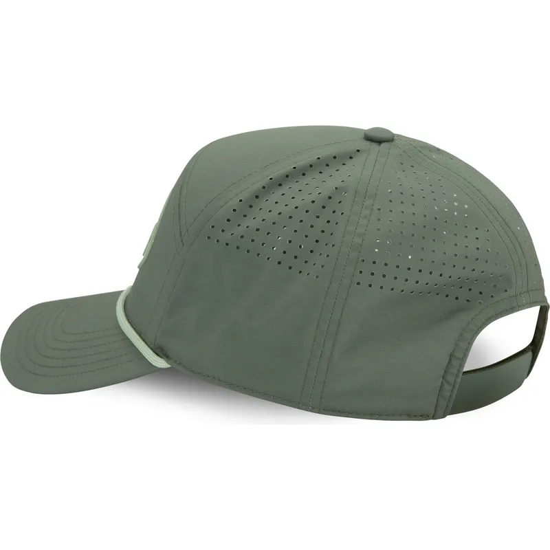 grune-verstellbare-gebogene-kappe-cord02-von-von-dutch