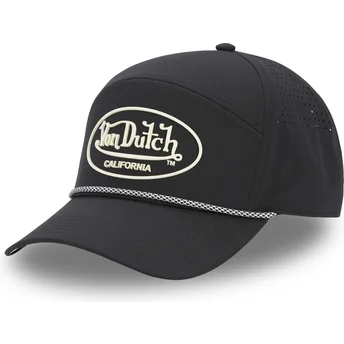 Casquette courbée noire ajustable CORD04 Von Dutch