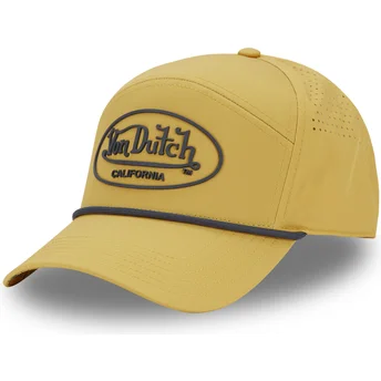 Casquette courbée jaune ajustable CORD05 Von Dutch