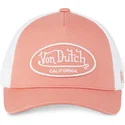 rozowo-biala-regulowana-czapka-trucker-lof-b25-marki-von-dutch