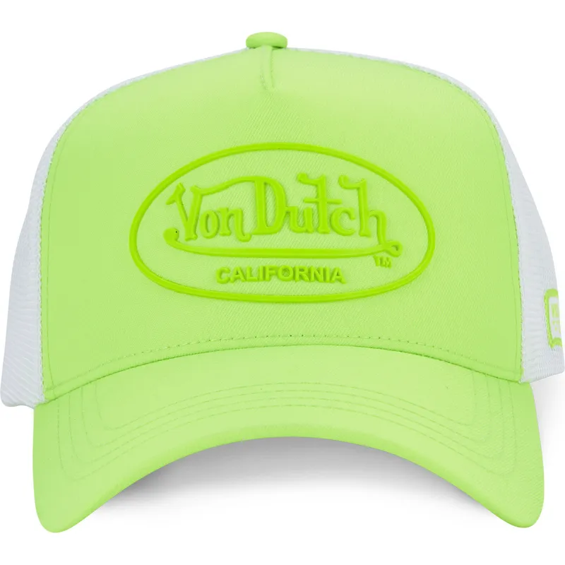 von-dutch-fluo-03-gron-och-vit-truckerkeps